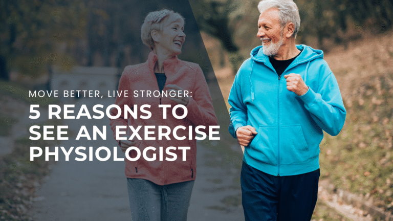 Why you should see an Exercise Physiologist